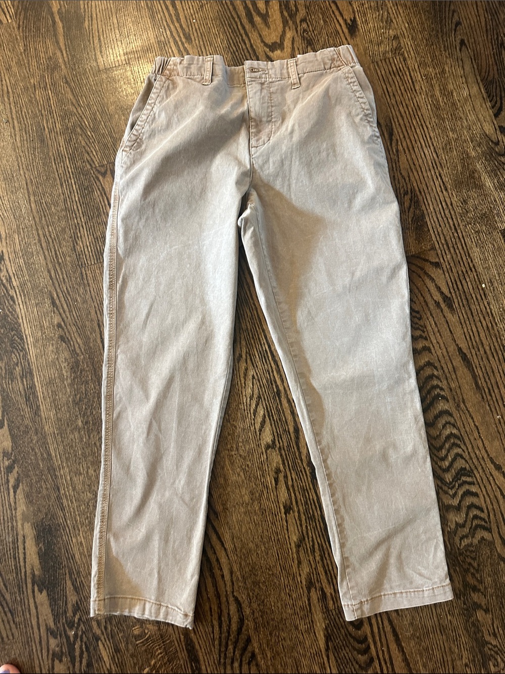 Old Navy Women's Light Khaki Straight Leg Chinos
